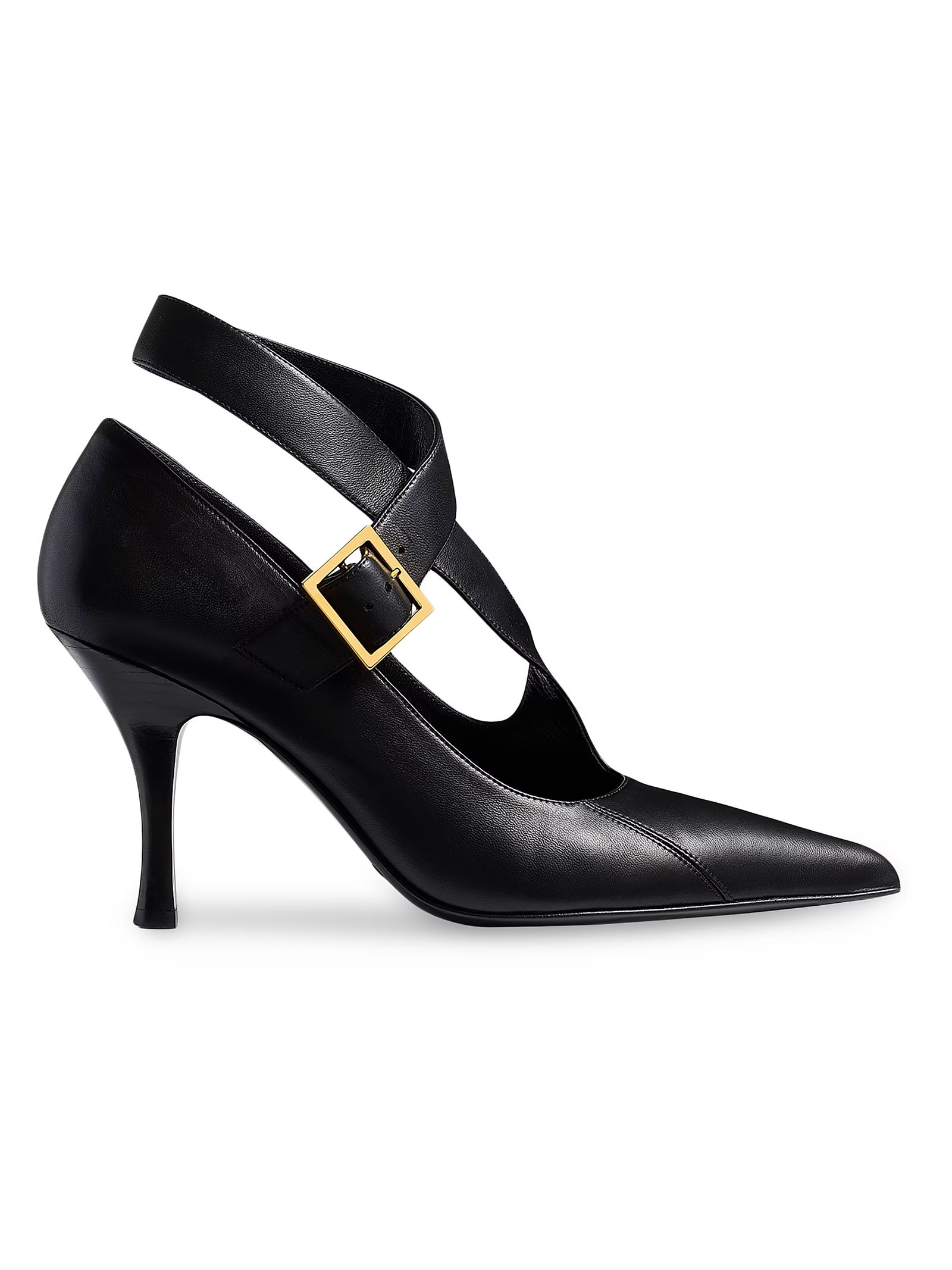 Khaite Sloan 85MM Leather Pumps