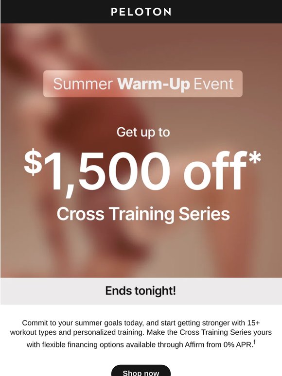 Final hours for up to $1,500 off*