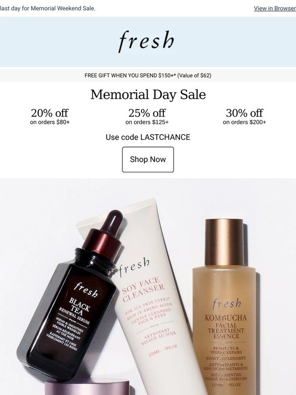Sale is still on