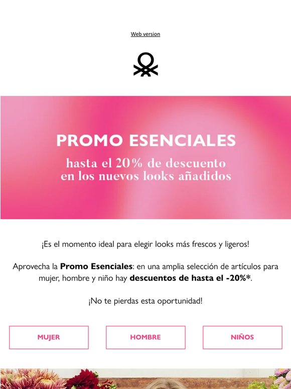 Promo Esenciales: hasta el -20% de descuento en una selección de artículos para todos