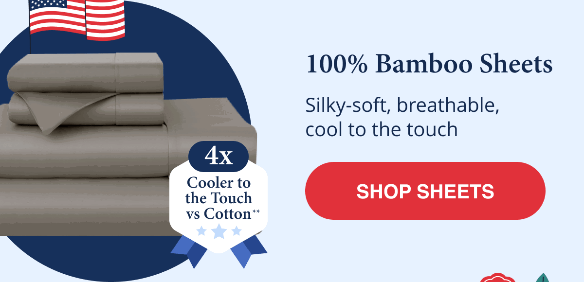 100% Bamboo Sheets