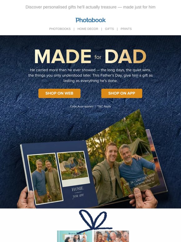 Father's Day Starts Here 🎁