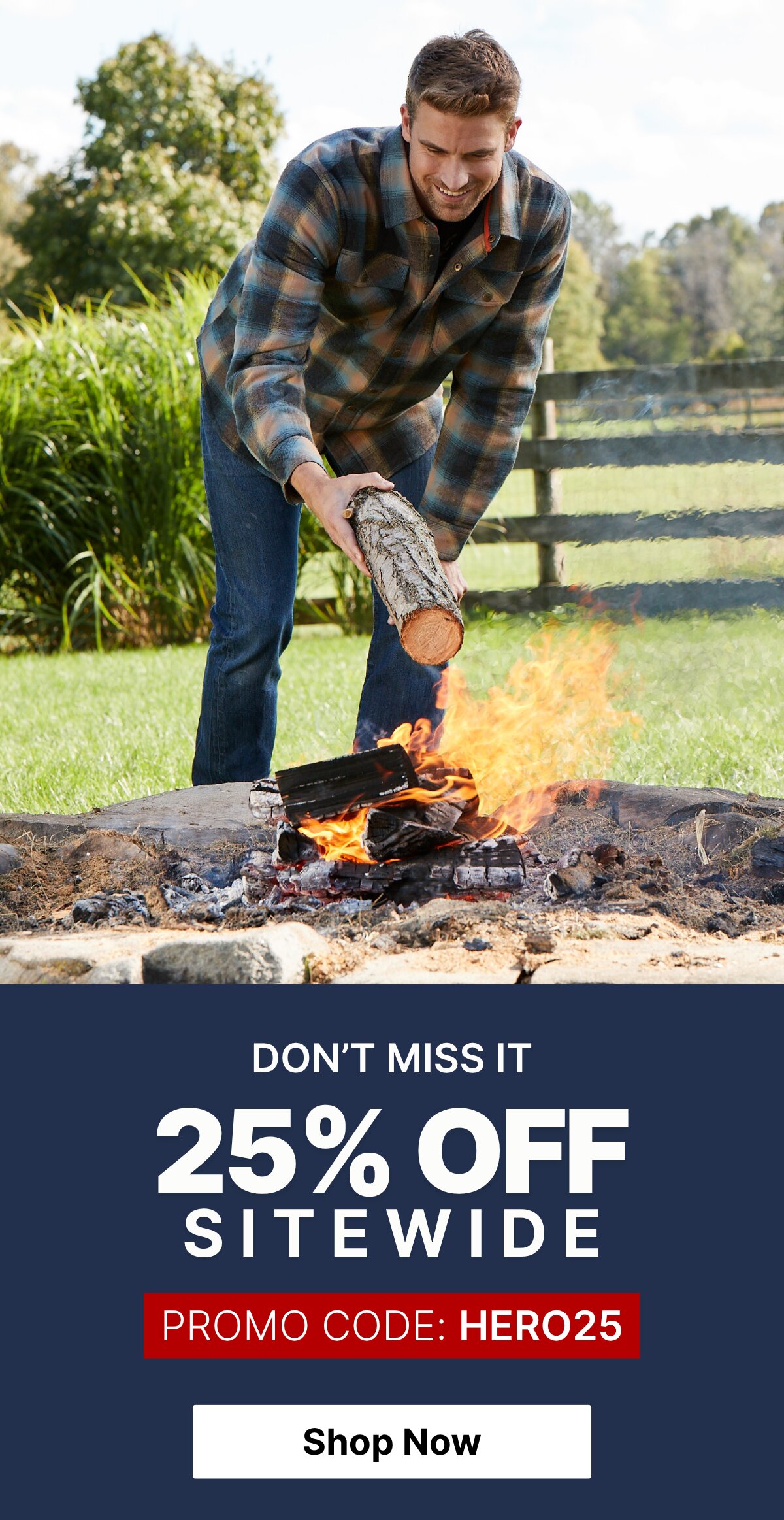 Memorial Day Sale 25% Off Sitewide Promo Code HERO25