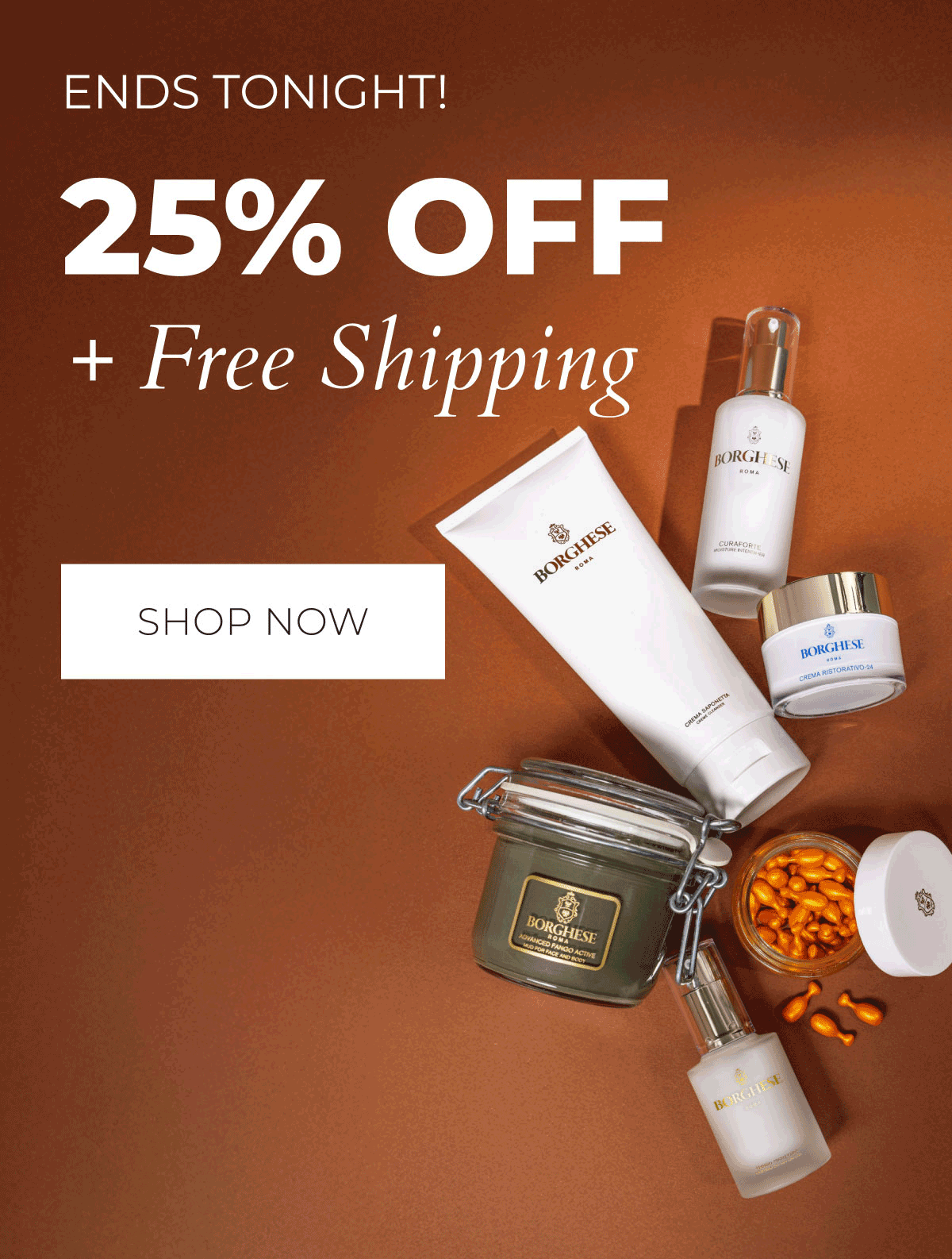 Ends Tonight! 25% Off + Free Shipping. Shop Now