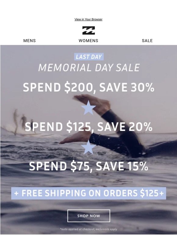 Savings Await, But End Tonight!