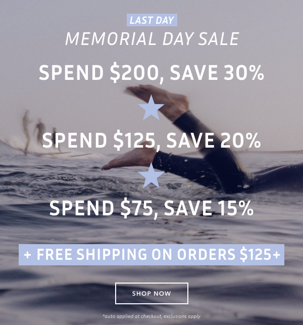 Last Day - Shop Now