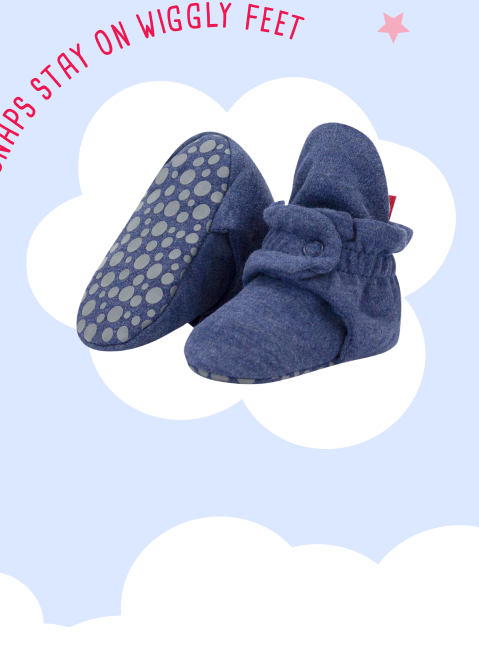 True Navy Booties