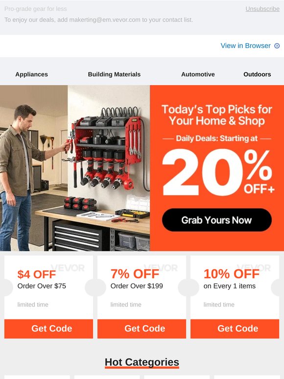 Fresh Daily Deals for You