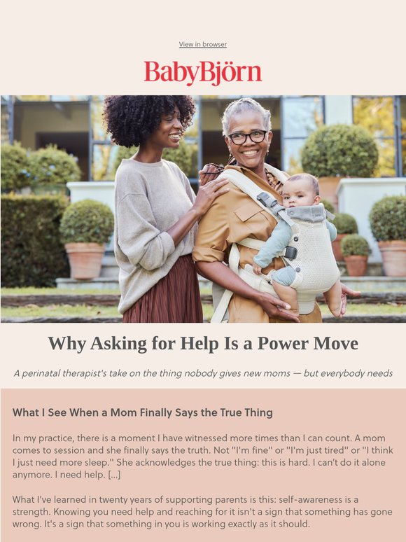 A perinatal therapist on what nobody gives new moms