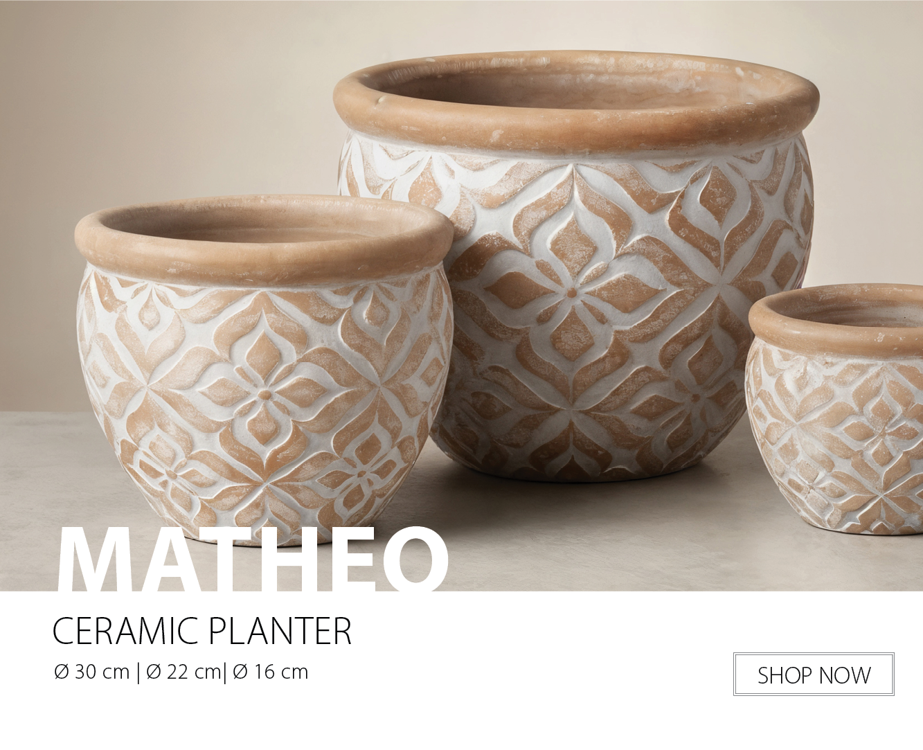 MATHEO | Ceramic Planter