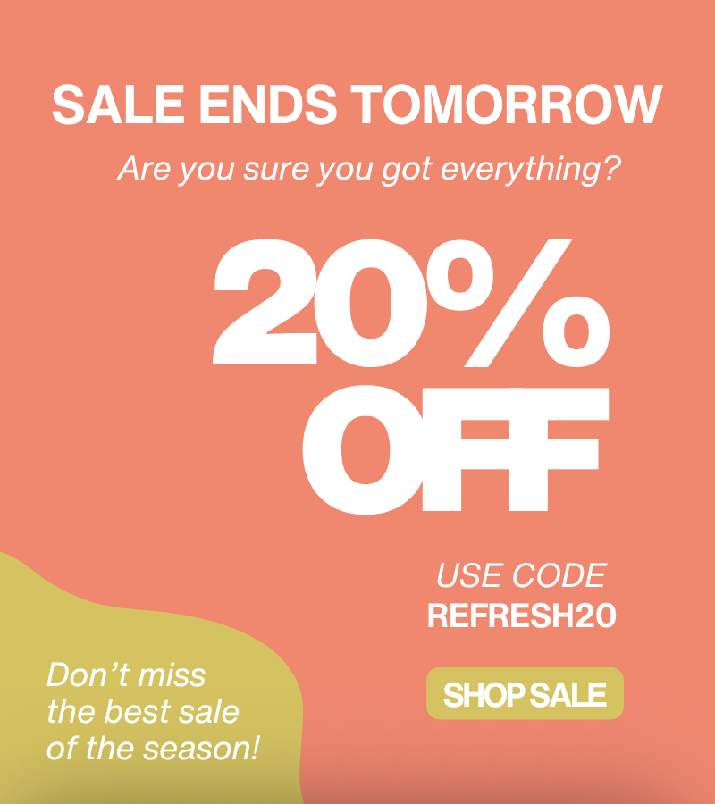 20% OFF SALE