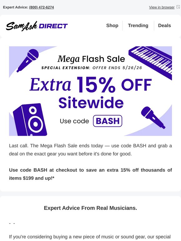 ⏰ Don't miss out: Sitewide sale ends tonight!