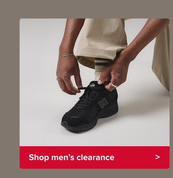Shop men's clearance