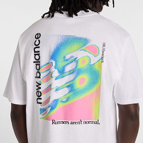 Classic Tri-Logo Heat Map T-Shirt WHITE