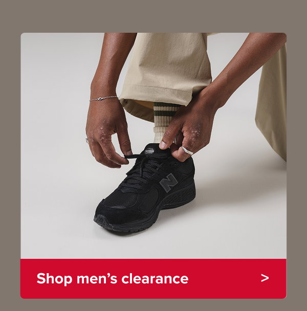 Shop men's clearance