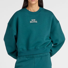Trackside Fleece Crew MEDUSA GREEN