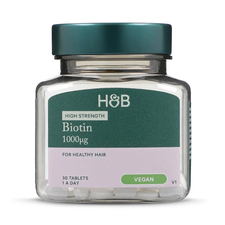 Holland and Barrett Biotina 1000 microgramos 30 comprimidos