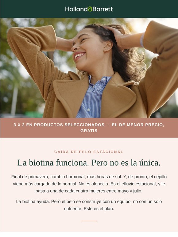 La biotina funciona. Pero no es la única. 🌿