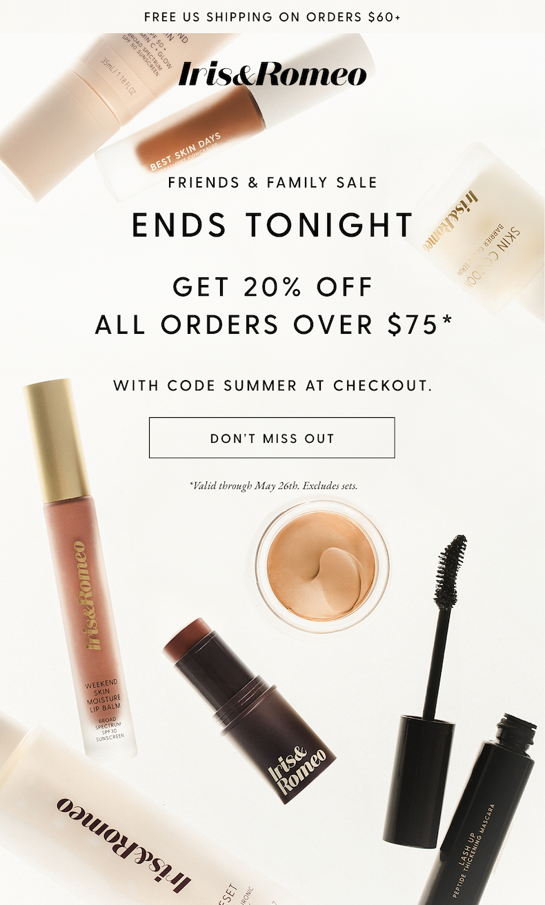 Friends & Family Sale
