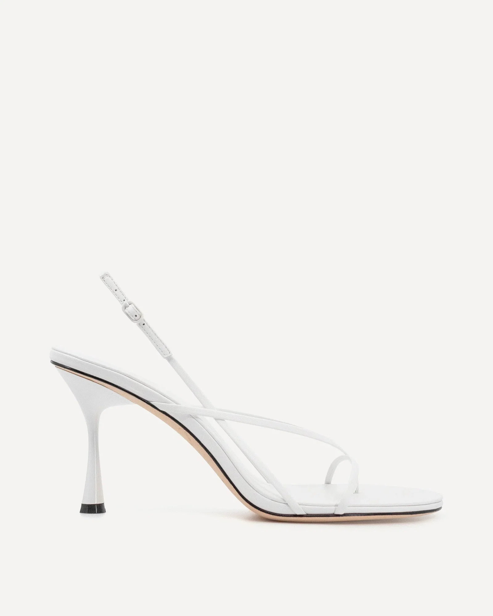 Image of Wishbone 90 Heel | White