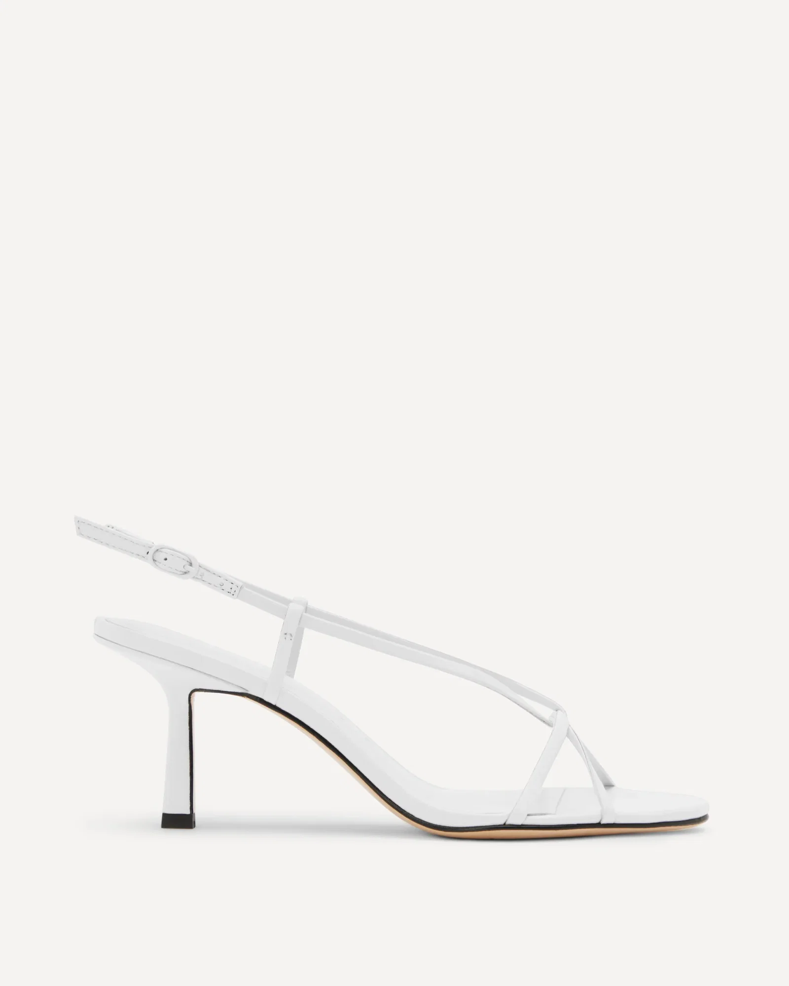 Image of Entwined 70 Heel | White