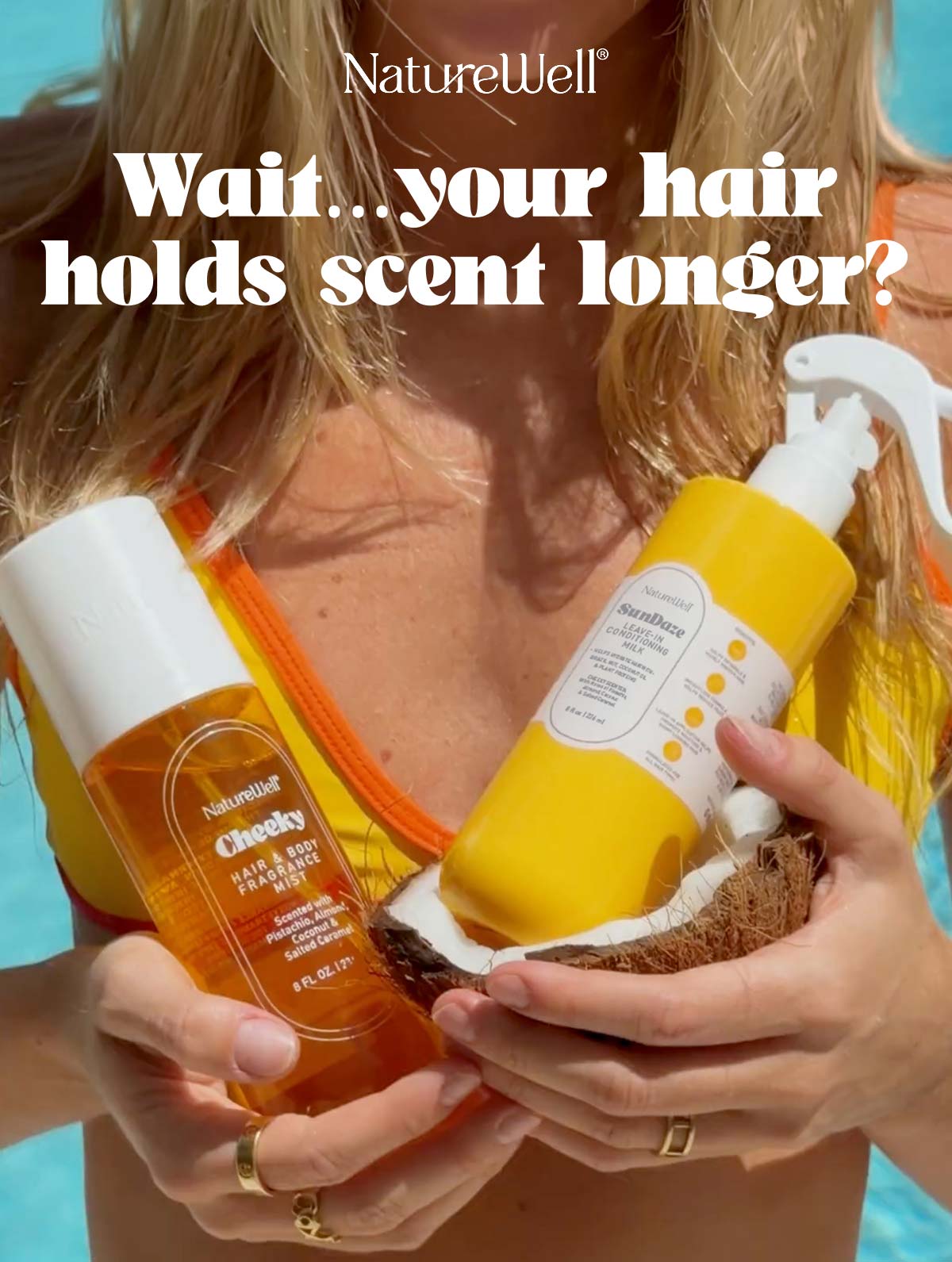 Wait...your hair holds scent longer?