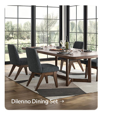 Featured Dilenno Dining Set. Click to shop.