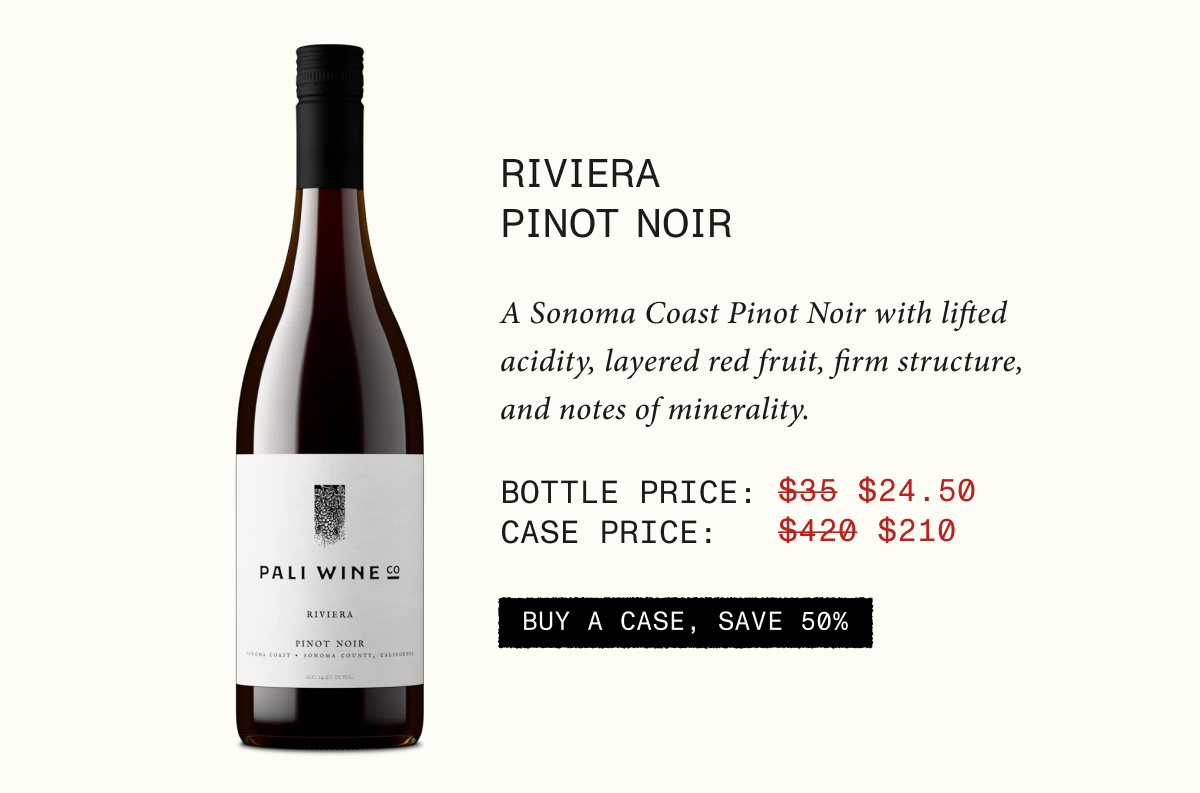 Buy 12 Bottles of ‘Riviera’ Pinot Noir