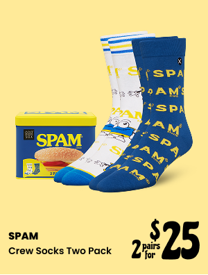 ODDMART SPAM Crew Socks 2 Pack