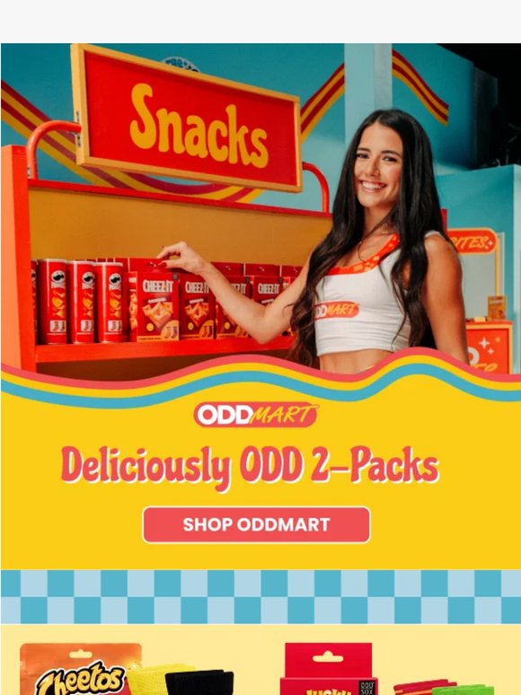 Introducing ODDMART: Our Deliciously ODD 2-Packs