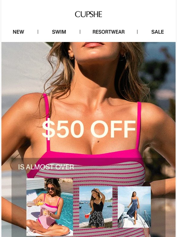 Bad News? $50 Off Expires Soon.