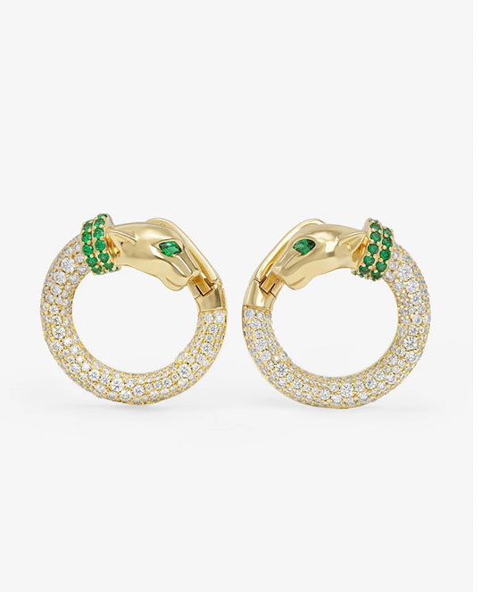 Jaguar Pavé Illusion Hoops