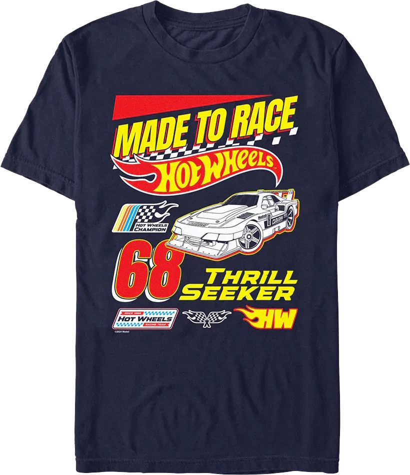 Thrill Seeker Hot Wheels T-Shirt