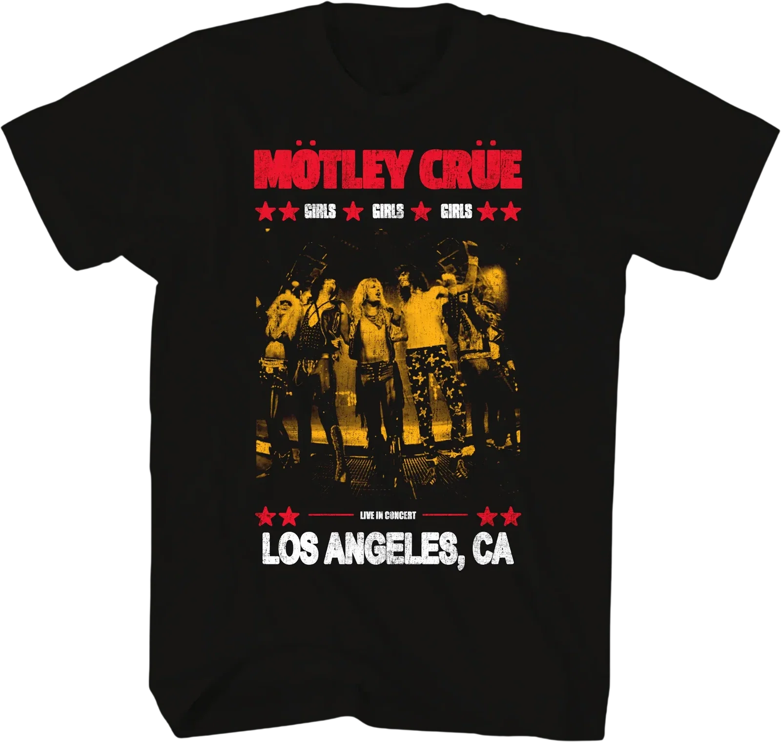 Girls Girls Girls Los Angeles Motley Crue T-Shirt