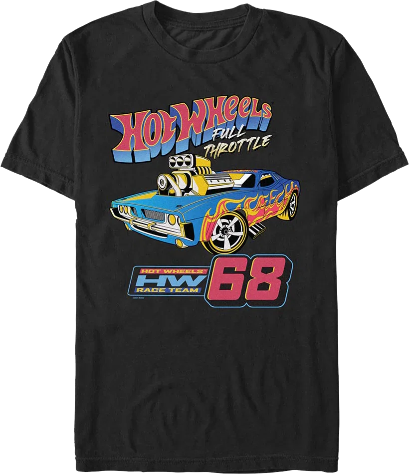 Full Throttle Hot Wheels T-Shirt