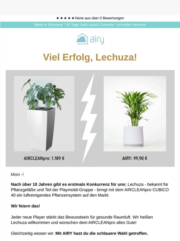 Viel Erfolg, Lechuza!