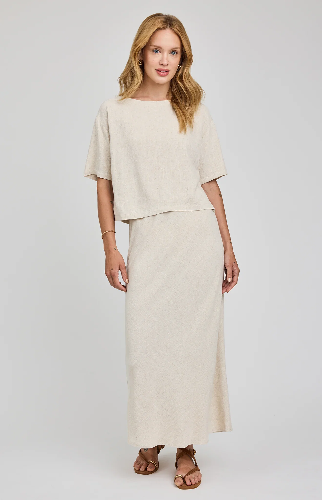 Image of Gemini Linen Top
