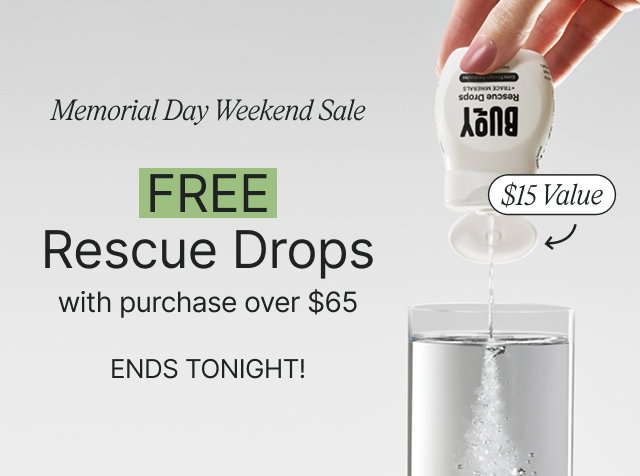 Memorial Day Weekend Free Rescue Drops Ends Tonight