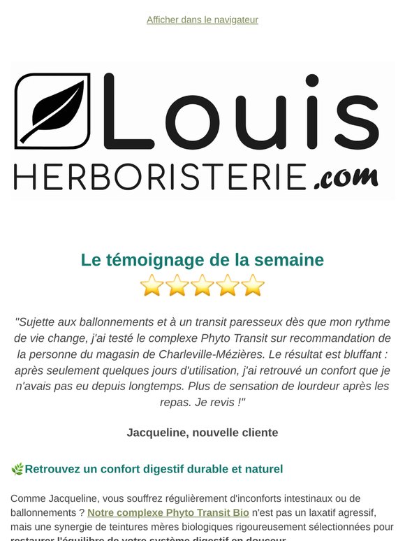 🎈 Ventre gonflé, transit ralenti ? L'avis de Jacqueline sur notre solution naturelle