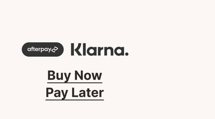 BUY NOW. PAY LATER.