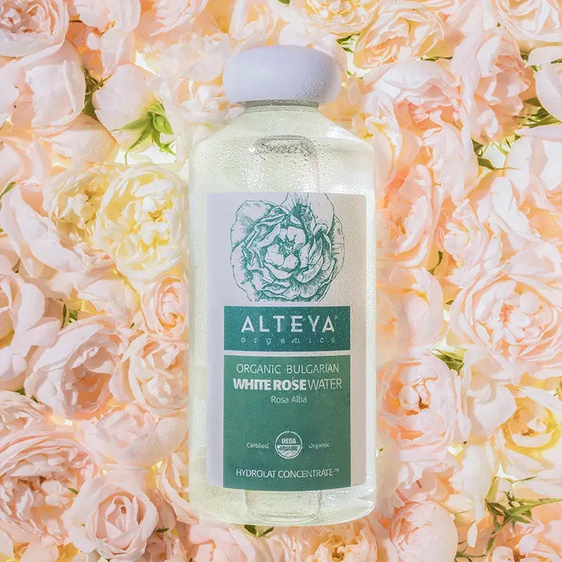 Organic Bulgarian white rose water