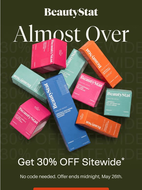 LAST DAY for 30% OFF