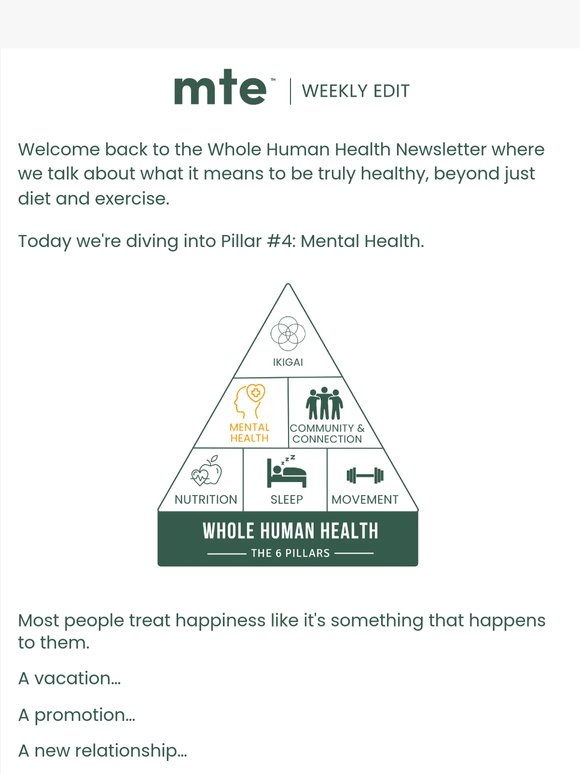 The Science of Happiness