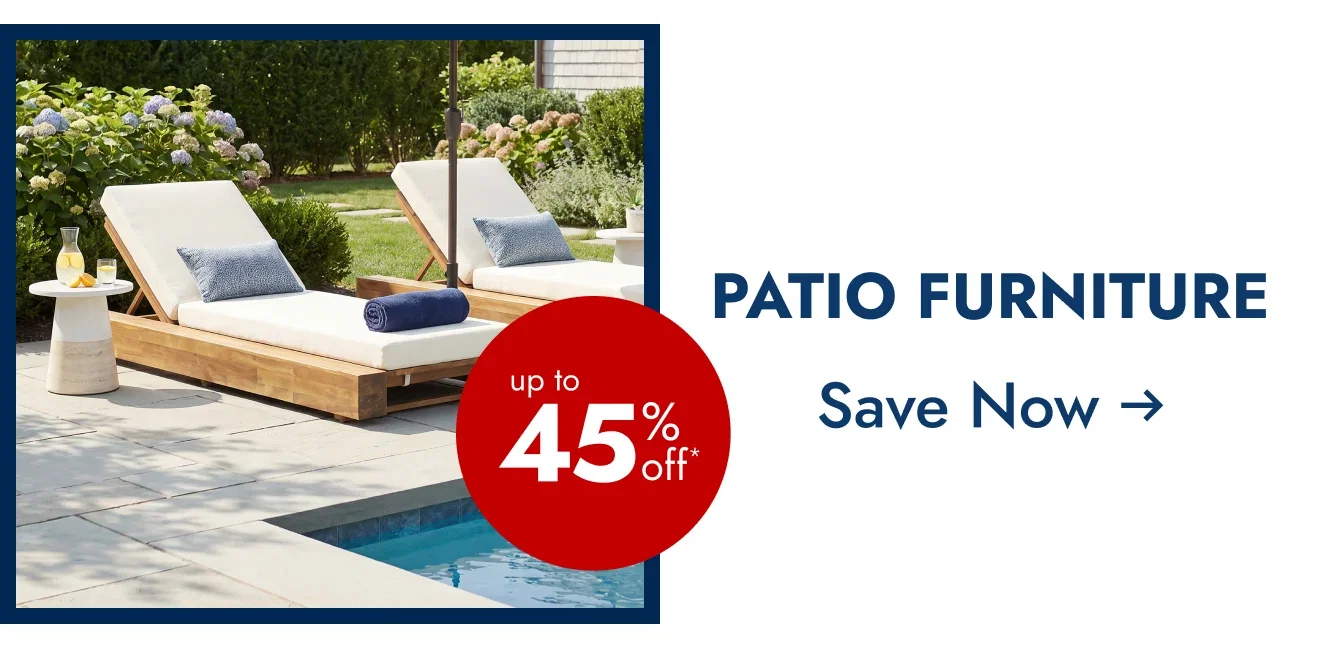 Patio Furniture - 45% Off