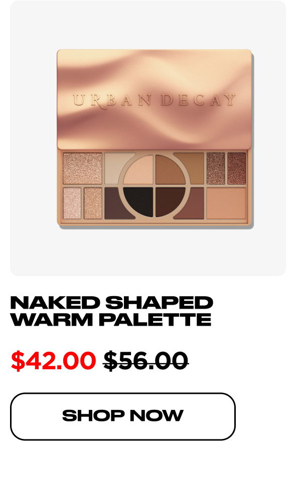 NAKED SHAPED WARM PALETTE