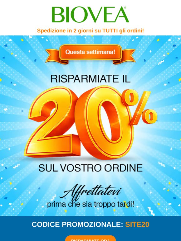 🥳 Festeggia 25 anni con il 25% di sconto, solo il 25!