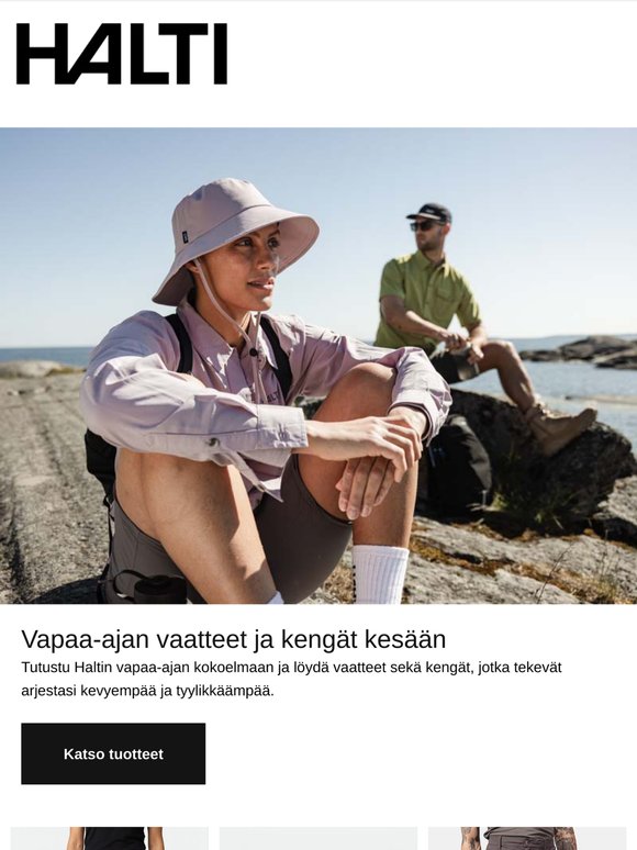 Vapaa-ajan vaatteet ja kengät