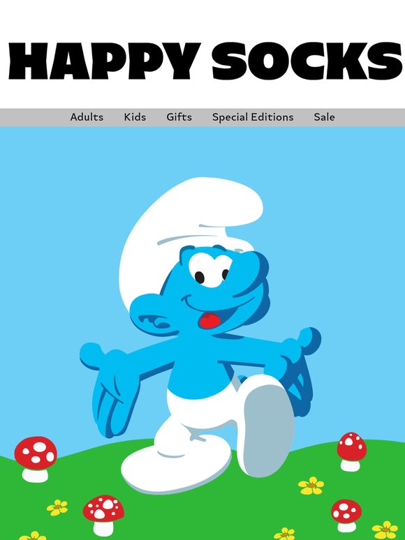 Our Bold Second The Smurfs Sock Drop is Here!