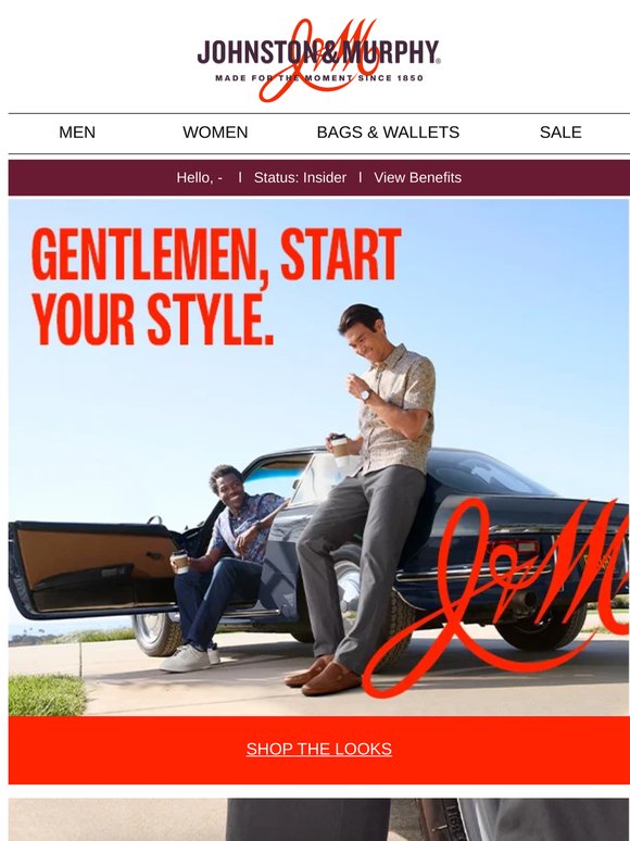 Gentlemen, Start Your Style