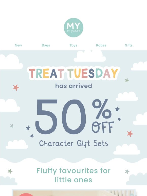 Treat Tuesday: Shop personalised dino, dragon, fairy & animal gift sets